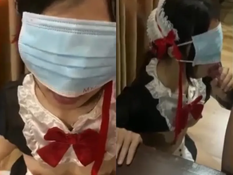 Bạn gái việt dâm cosplay nô lệ liếm mút con cục thịt điêu luyện